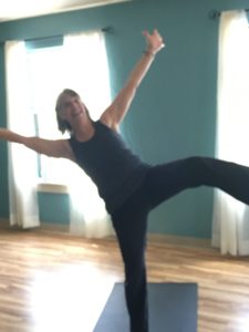 falling tree pose